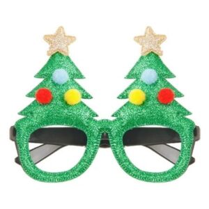 Christmas glasses in the shape of trees